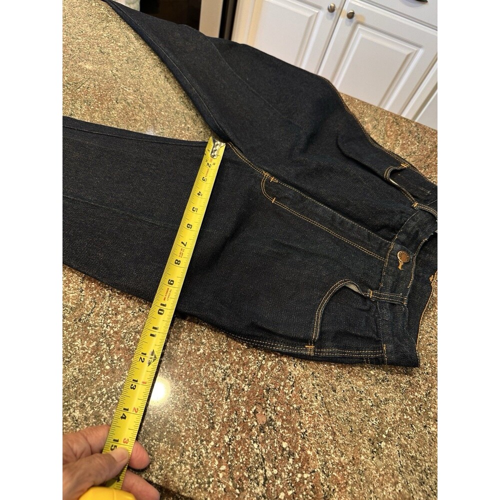 VINTAGE Foxtails High Waisted Rise Retro Mom Jeans 1980s SZ 24' see measurements - Picture 13 of 13